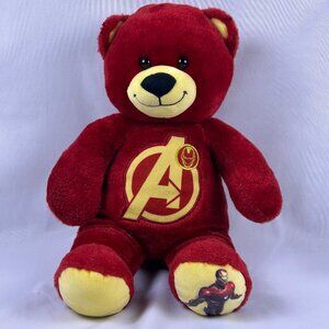 Build a Bear 17" Marvel Avengers Red Iron Man Bear Plush Fan Movie Endgame